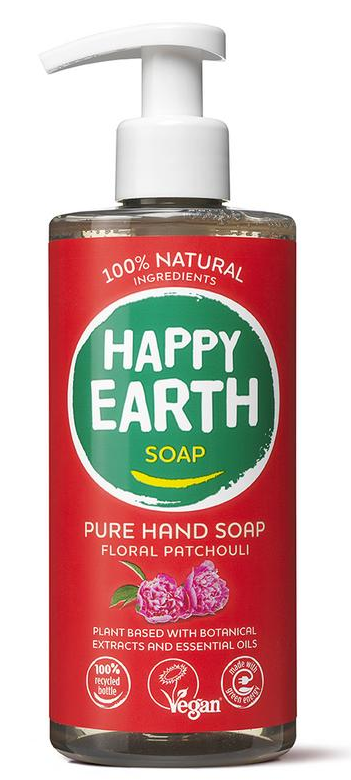 Happy Earth Handzeep floral patchouli 300ml