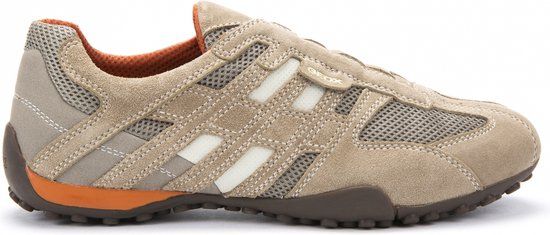 GEOX Heren Instappers - Beige Maat 45 - Lente/Zomer 2020