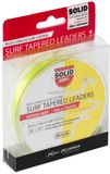 Kali Kunnan Solid Surf 15 M Taps Toelopende Onderlijn Transparant,Geel 0.200-0.570 mm