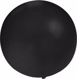 Merkloos / Sans marque Partyxplosion B.V. Grote ballonnen 60 cm - 6 stuks - Zwart