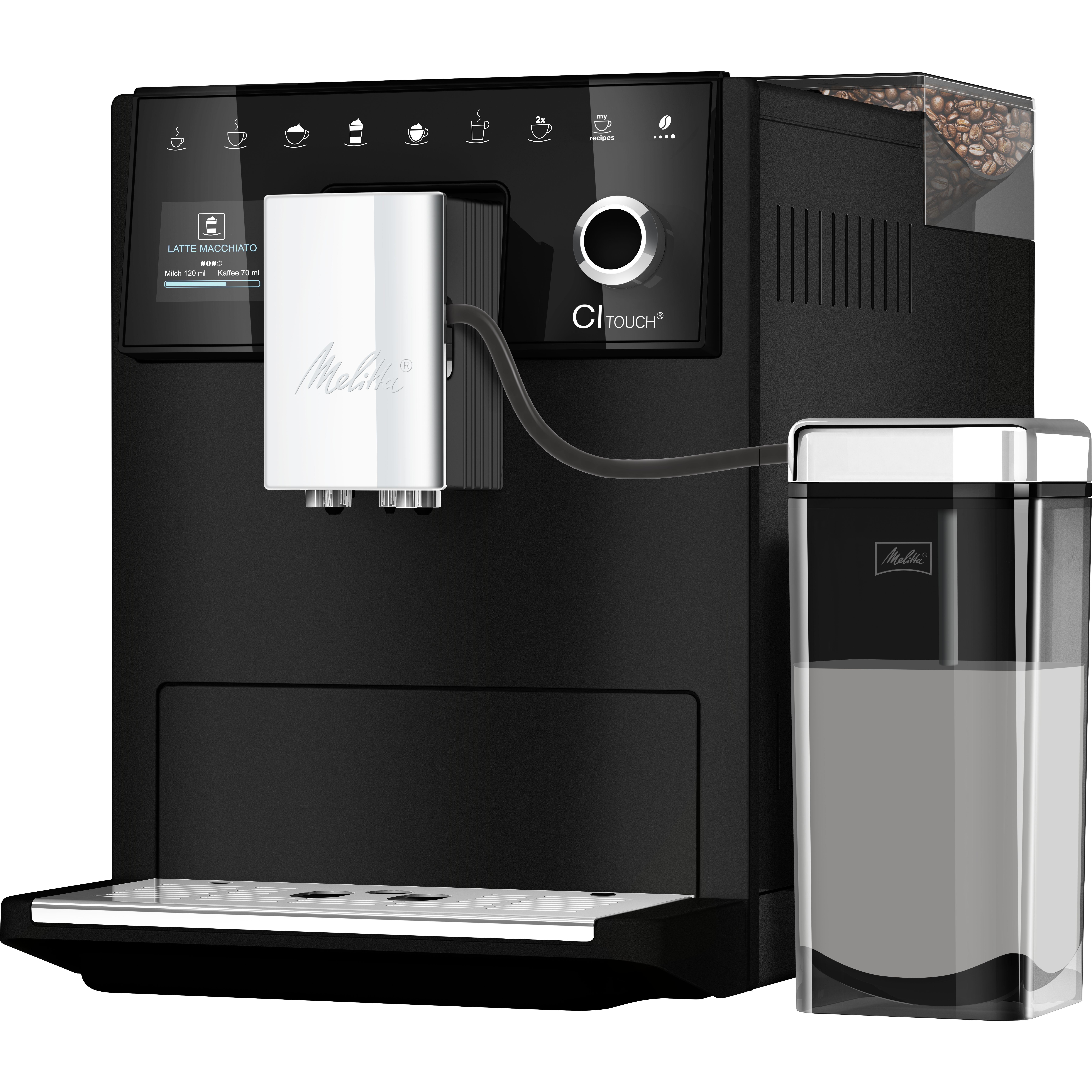Melitta CI Touch F630-111 - Volautomatische Espressomachine - Zwart