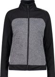 CMP Dames prestatie fleece antraciet/nero Grijs XL