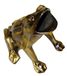 Imex El-Zorro 71754 kikker messing patina, goud, M