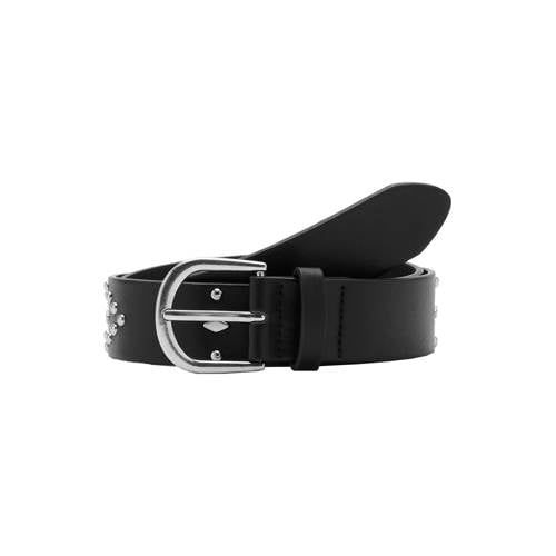 MANGO TEEN riem zwart met studs