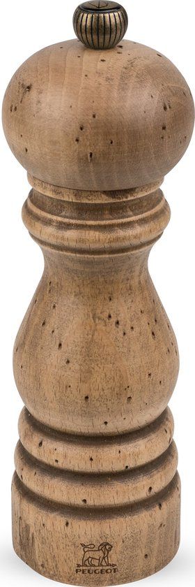 Peugeot Paris Antique Pepermolen 18 cm - Donker Hout - Handmatig