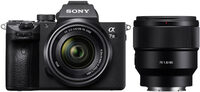 Sony Alpha A7 III systeemcamera + 28-70mm OSS + 85mm f/1.8