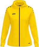 Jako One Jas Met Kap Dames - Geel | Maat: 34/36