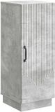 vidaXL - Dressoir - Betongrijs - 33 x 34,5 x 87 cm - Bewerkt hout