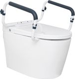 VEVOR Toilet-Opstahulp Toiletbrilverhoger Armleuning 410-510mm Verstelbare Breedte, 136 Kg Draagvermogen