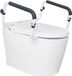 VEVOR Toilet-Opstahulp Toiletbrilverhoger Armleuning 410-510mm Verstelbare Breedte, 136 Kg Draagvermogen