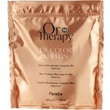 Fanola Oro Therapy 24k De-color Keratin - Melírovací Prášek Pro Zesvětlení Vlasů 500ml