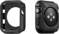 DrPhone FC10 - Dual TPU Sport Siliconen Case - Bumper hoes - Zwart