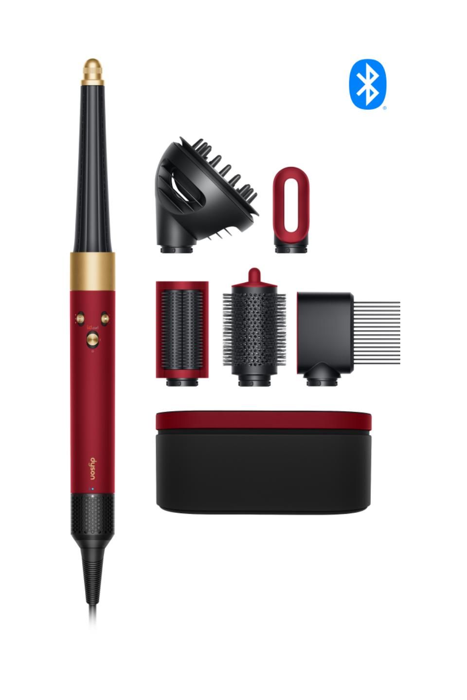 Dyson Airwrap i.d. Curly+Coily - Multistyler - Föhnborstel - Krulborstel - Red Velvet/Goud