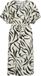 VILA VICLO V-NECK 2/4 MIDI DRESS - NOOS - Femme - Robe courte - Taille 36 - Gris