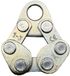 Berger & Schröter 12009 Universele vorsklem 200 kg, 1-3 mm (l x b) 65 mm x 45 mm