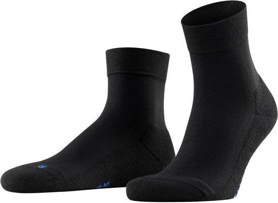 FALKE Cool Kick eenkleurig functioneel materiaal sokken unisex zwart - maat 46-48
