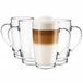 Glasmark Alex Set van 4 Glazen Mokken met Handvat - 400ml