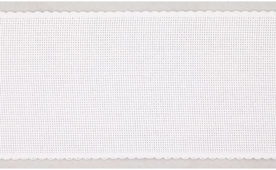 - 5 Meter 10 cm brede Aida band wit Aida borduurstramien borduurrandje borduur galon