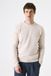Garcia Pull Homme Uni Blanc Manches Longues