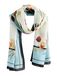 B by Ted Baker Sjaal marine / lichtblauw / knalrood / wit