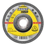 KLINGSPOR 325216 A 624 T slijpschijven 125 x 6 x 22,23 mm gebogen (inhoud: 10)