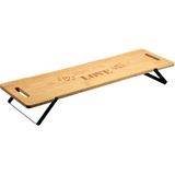 Kesper Serveerplank op standaard, Bamboe, 67x19cm