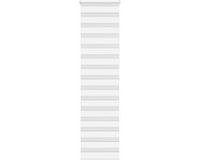 vidaXL Zebra Rolgordijn Wit 55x200 cm