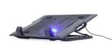 Gembird NBS-1F17T-01 - Refroidisseur pour ordinateur portable - Noir
