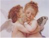 Your Decoration B.V. Kunstdruk William Bouguereau - The first Kiss 50x40cm