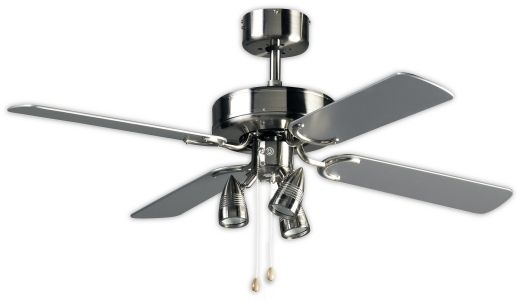 Bestron DNHD42 Plafondventilator - Chroom - 106.6 cm - 3 Snelheden