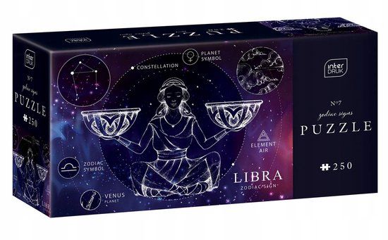 Interdruk Puzzel 250 stukjes - Zodiac Weegschaal