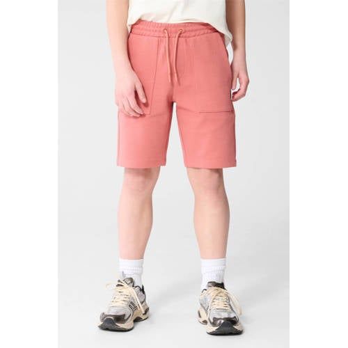 Shoeby sweatshort rood Korte broek Effen - maat 134/140