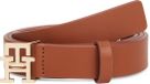 Tommy Hilfiger Riem Leer Unisex Volwassenen Herfst/Winter Bruin