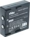 vhbw Batterie kompatibel mit Hetronic FBH900, FBH300, Ergo, Nova Ergo, Nova Industrie-Funkfernsteuerung Fernbedienung (600 mAh, 9,6 V, NiMH) - Noir