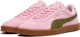 PUMA Puma Club II Era Suede Unisex Sneakers - Pink Shimmer-Olive Green
