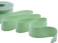 Furlanis - Poly katoen, mat poly-katoenen lint voor geschenkverpakkingen, decoraties, gastgeschenken - zeegroen, 35 mm x 25 m