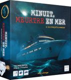 Asmodee Middernacht, Moord op zee 2e editie - Multiface - Gescript onderzoeksspel - Coöperatief of Solo - Vanaf 14 jaar - 1 tot 6 spelers - 30 tot 90 minuten - Franse versie