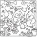 Cozy Hachette Heroes Cozy Colo Didi Plums: En famille Kleurboek