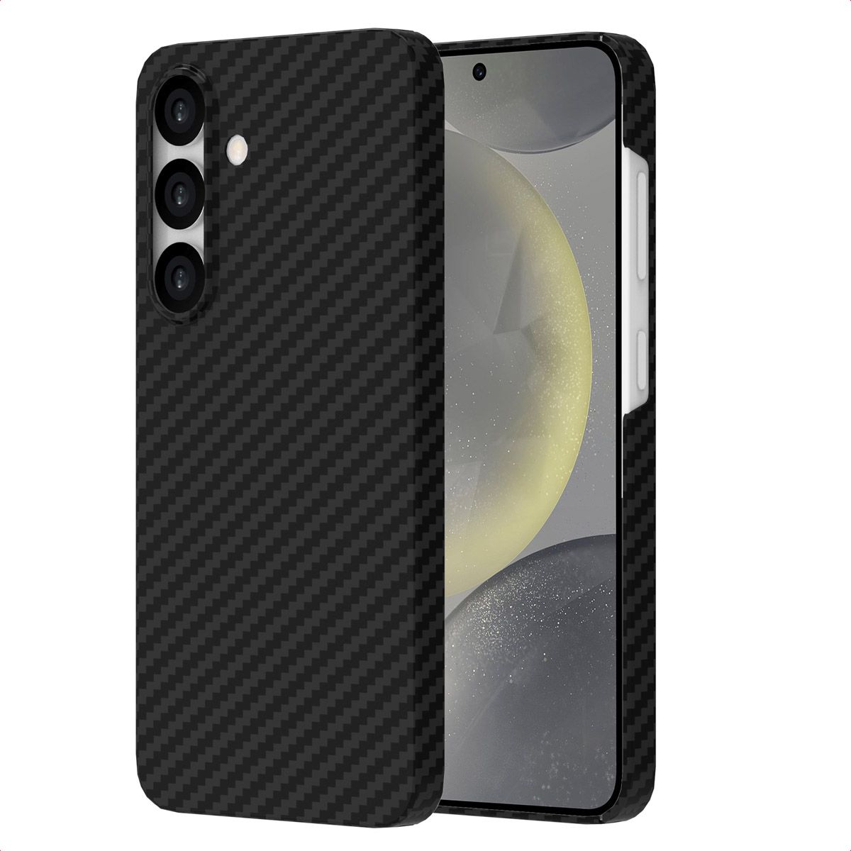 Accezz MagSafe Kevlar® Backcover Samsung Galaxy S24 - Zwart
