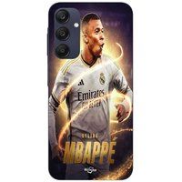 Maniacase Coque Pour Samsung galaxy A25 Kylian Mbappe Real Madrid Wallpaper