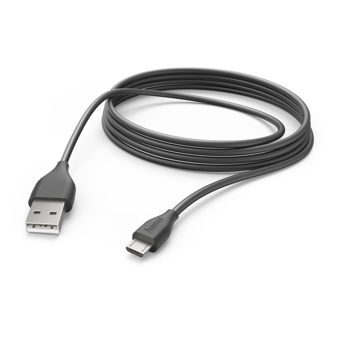 Hama USB-kabel - USB 2.0 naar Micro-USB - 3m - Zwart
