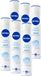 NIVEA Fresh Natural Deodorant Spray - Aluminiumvrij - Alcoholvrij - 48u bescherming - Voordeelverpakking - 6x 200ml