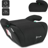 BabyGO autostoel Booster iSize - Zitverhoger - Stoelverhoger - Autogordel bevestiging - Zwart