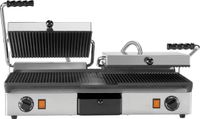 MILANTOAST Grill de contact |rainuré-rainuré| - MilanToast 420080 - Horeca & Professionnel