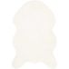 Olite Tapis Antidérapant En Fausse Fourrure De Lapin Olite Crème 50 X 80 Cm