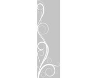 Ambiance Sticker Privacy raamfolie - Verleidelijke rondingen - Zelfklevende raamfolie voor ramen en douchedeuren - 150x45cm