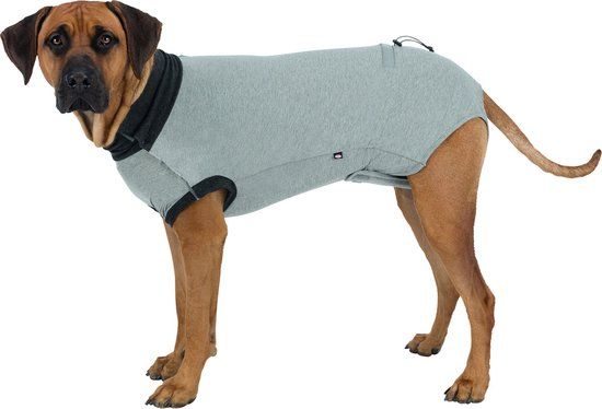 Trixie Shirt voor na operatie grijs (XS-S 30 CM)
