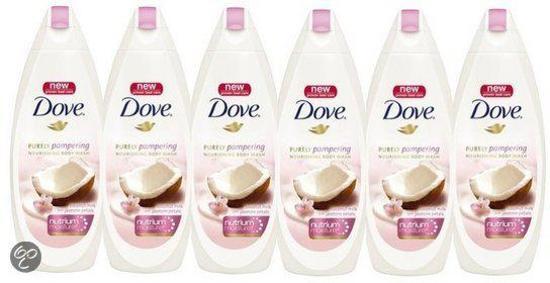Dove Douchegel Purely Pampering Coconut Milk 6 x 500ml