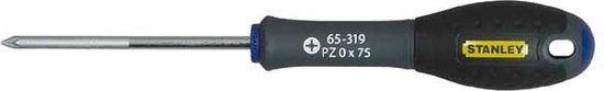 Stanley FatMax Schroevendraaier Pozidriv PZ0 X 75mm - Kruiskop schroevendraaier - Geel