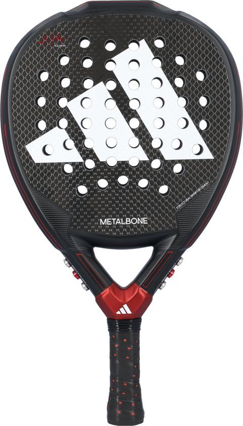 Adidas Metalbone 3.3 2024 - Padel Racket - Black / Red